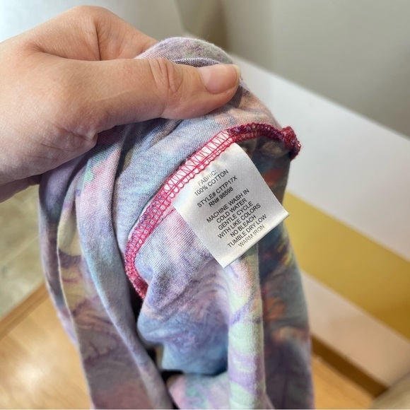 INGEAR Resort Vintage 90s Pink Tropical Floral Hawaiian Vacation Dress Size 1X - Picture 12 of 12